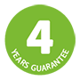 4 years guarantee