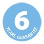 6 years guarantee