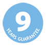 9 years guarantee